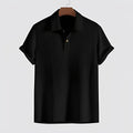 NEXORA — Men's Relaxed Short Sleeve Summer Shirt in Polyester