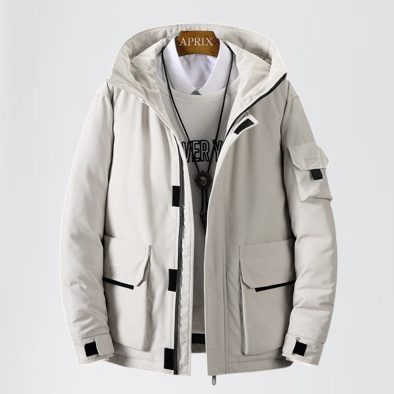 VYRARA — Hooded Puffer Jacket for Cold Weather Style