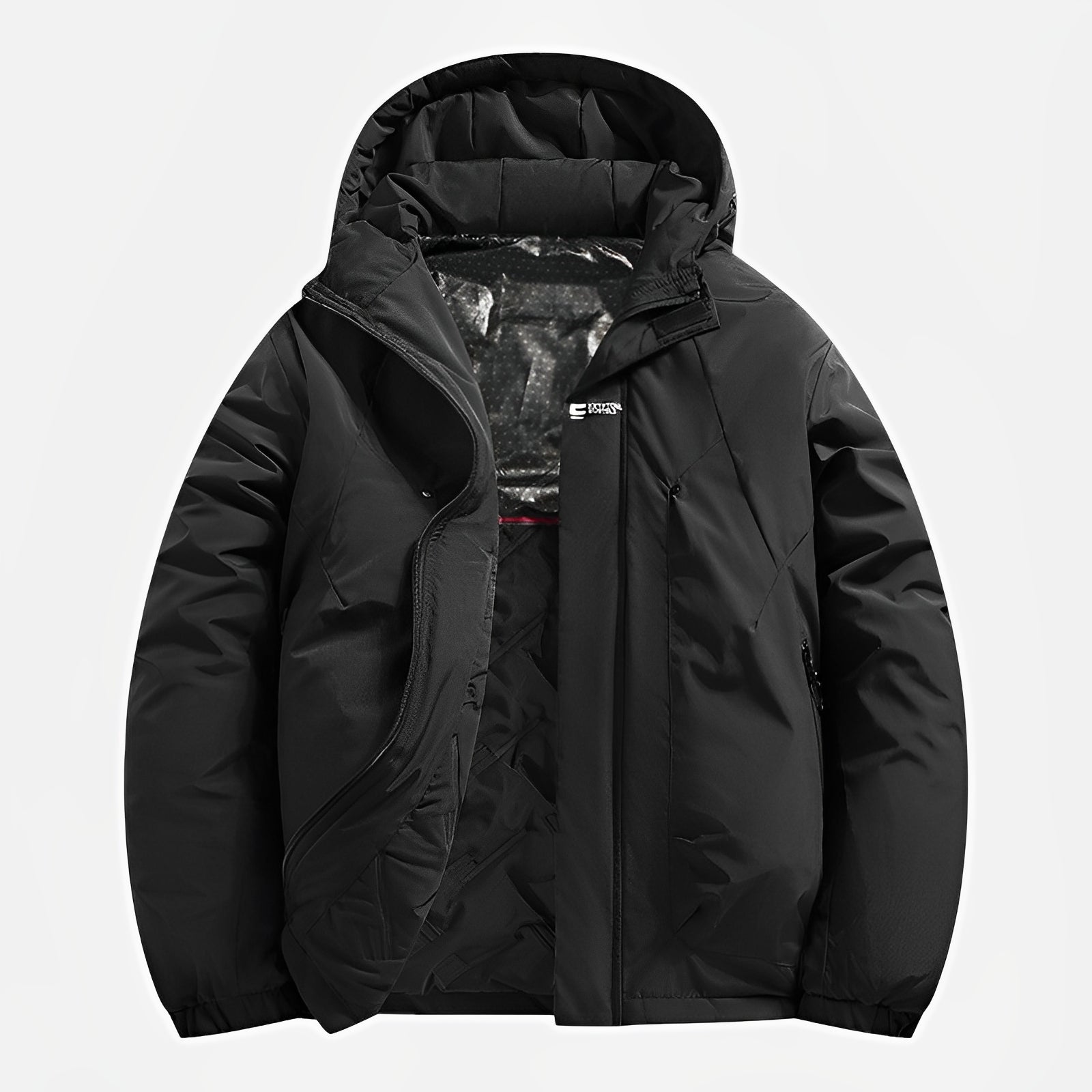 DREVINN — Waterproof Quilted Utility Jacket with Hood