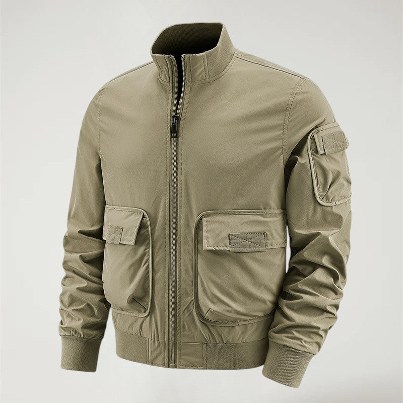 VYRVEN — Men's Utility Bomber Jacket for Outdoor Wear