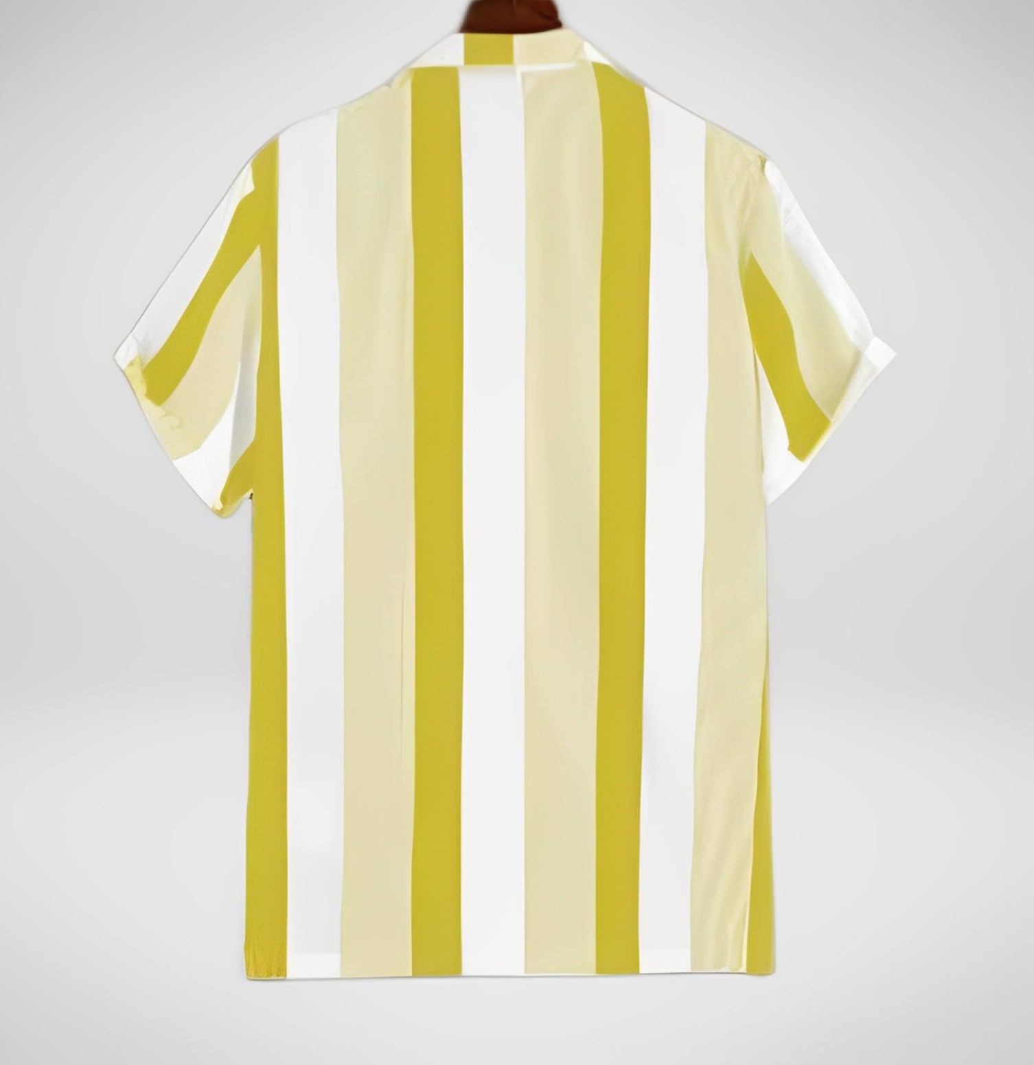 WESE — Men's Striped Button-Up Shirt with Clean Finish