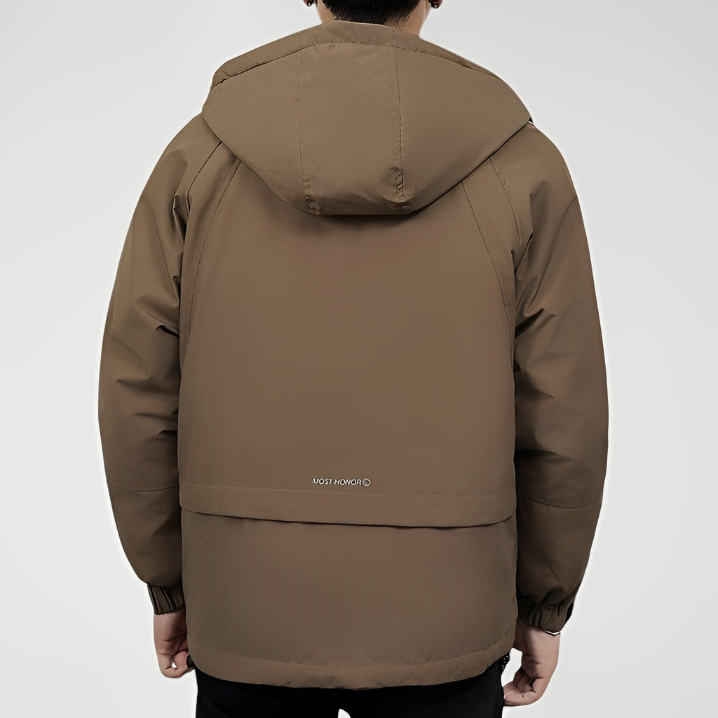 VEXVEN — Men's Waterproof Hooded Jacket for Outdoor Wear