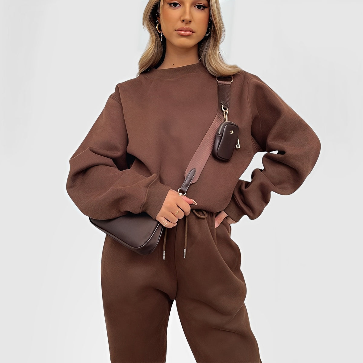 HAVOS — Women's Pullover Sweatsuit Set with Matching Joggers