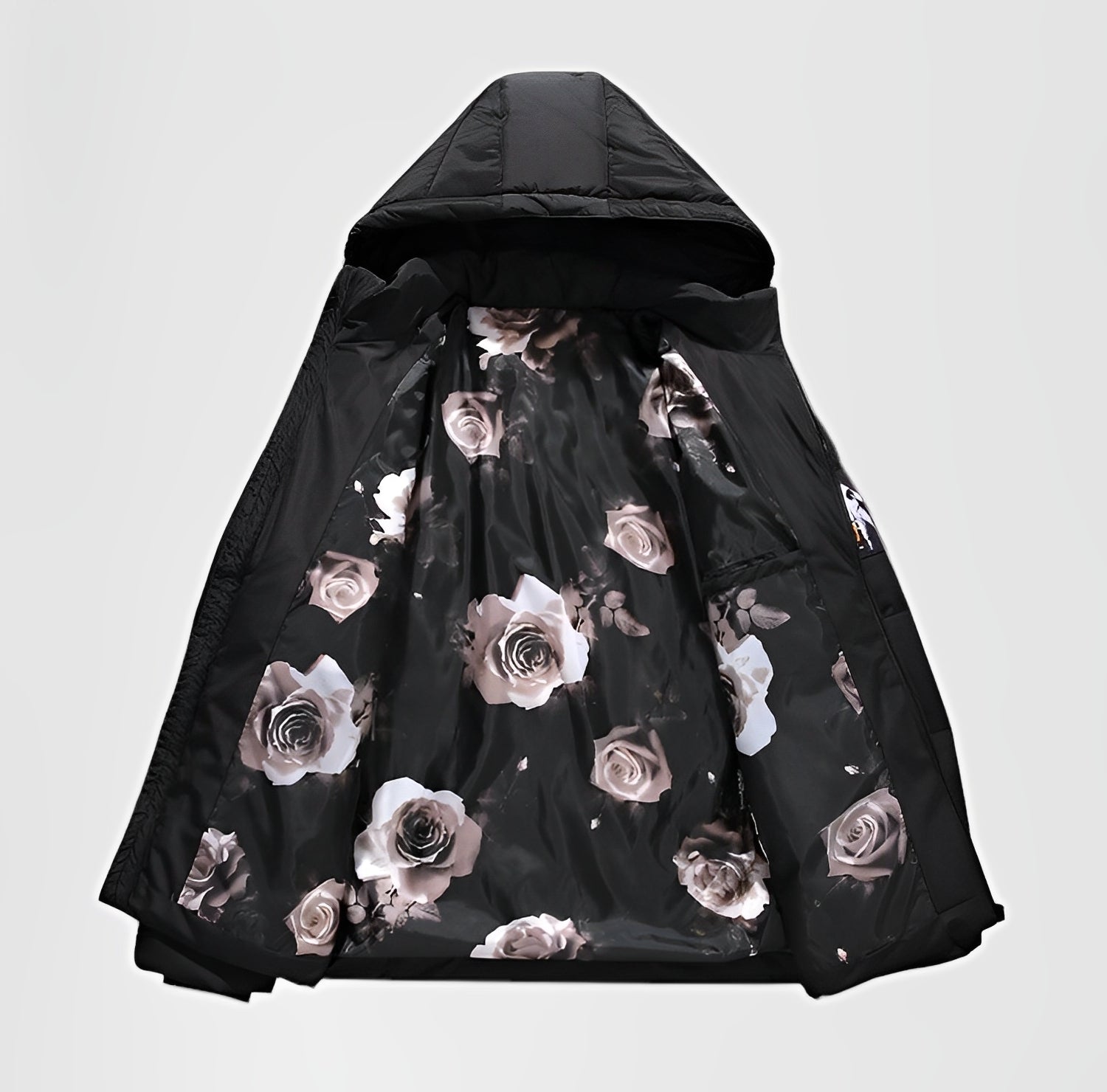 RAEIS — Men's Hooded Down Jacket for Cold Winter Days