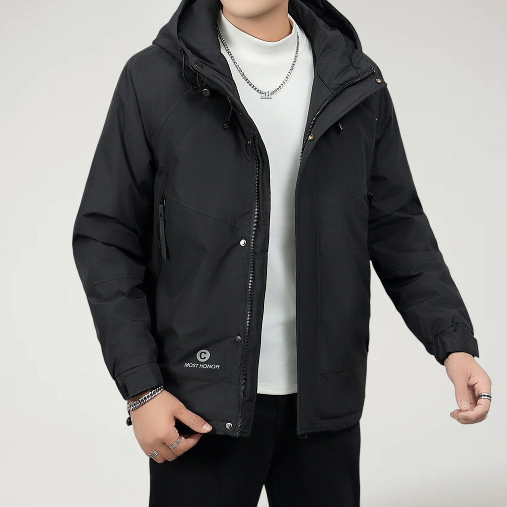 VEXVEN — Men's Waterproof Hooded Jacket for Outdoor Wear