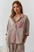 AERAN — Women's Vintage Stripe Pajama Set in Soft Relaxed Fit