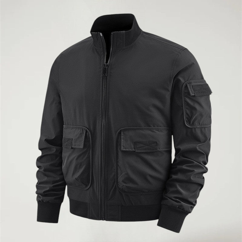VYRVEN — Men's Utility Bomber Jacket for Outdoor Wear