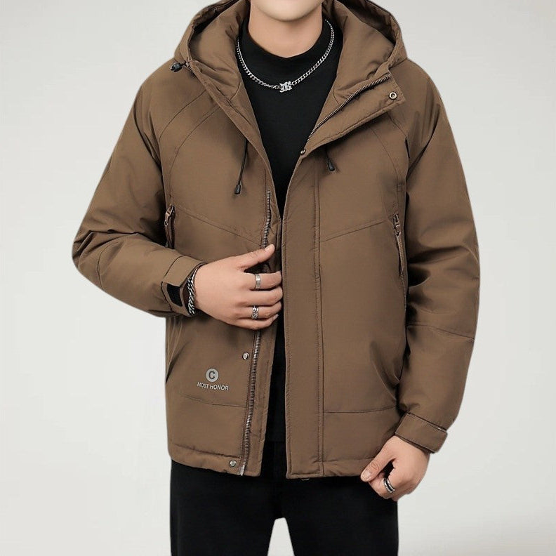 VEXVEN — Men's Waterproof Hooded Jacket for Outdoor Wear