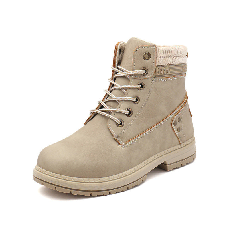 MIRIRA — Retro Leather Boots with Cushioned Comfort