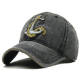 RYEON — Anchor Embroidered Classic Baseball Cap Hat
