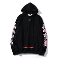 ELION — Unisex Sakura Graphic Hoodie in Cotton Blend