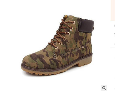 LORIO — Men's Rugged Lace-Up Durable Leather Work Boots