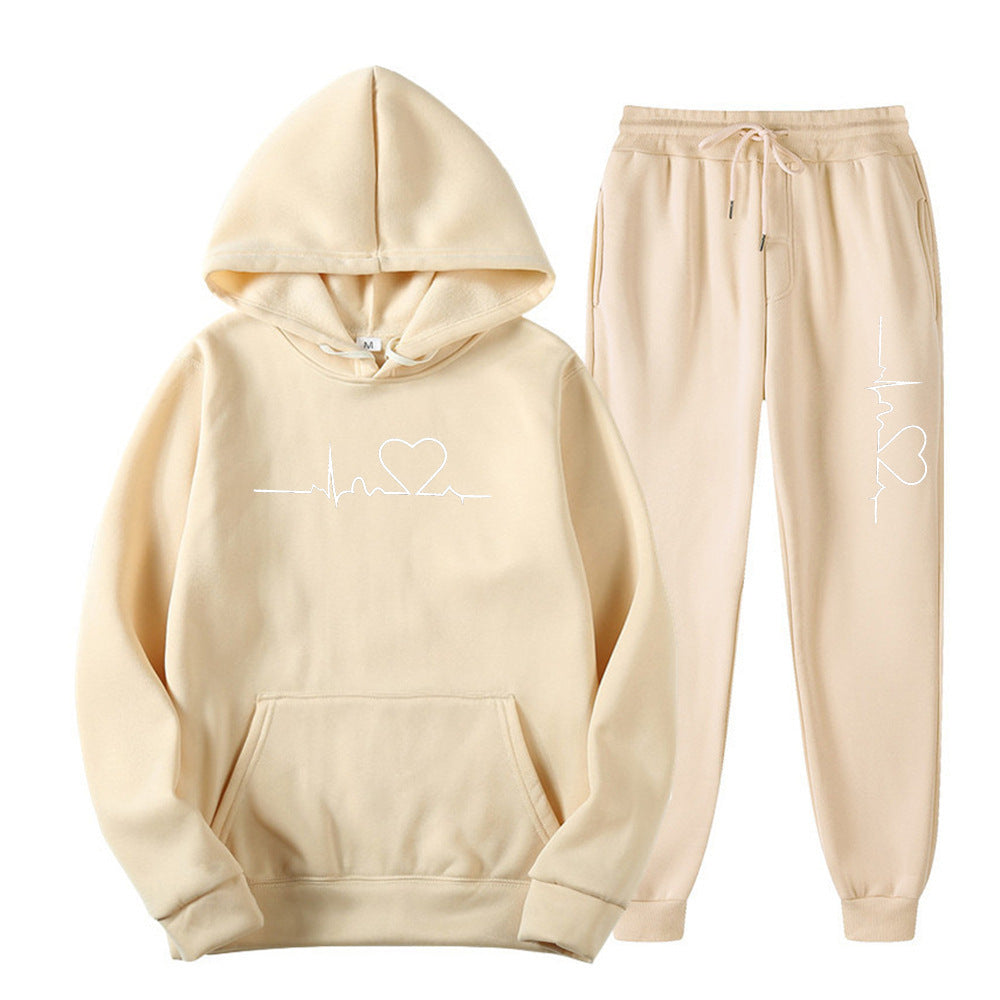 ORORA — Women's Hoodie and Jogger Tracksuit Set with Sharp Detail
