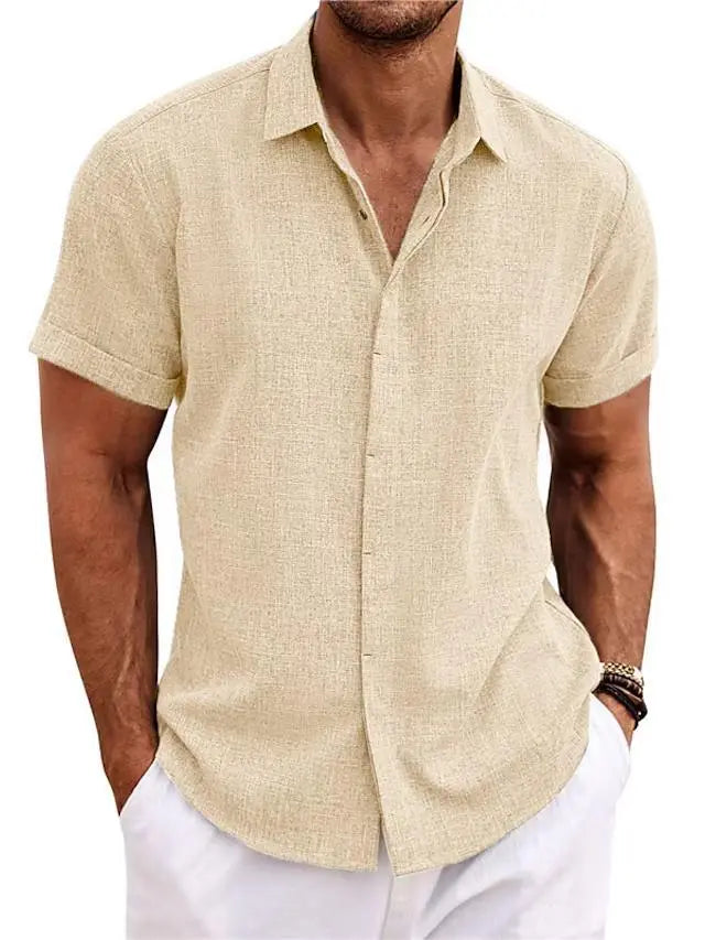 FENIN — Button-Up Shirt with Clean Daily Finish and Fit