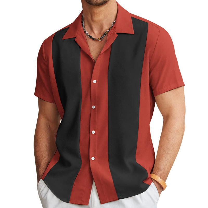 RENRIS — Men's Printed Vacation Shirt with Relaxed Fit