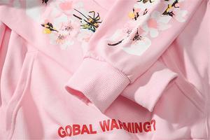 ELION — Unisex Sakura Graphic Hoodie in Cotton Blend