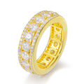 CENA — Moissanite Statement Ring for Men in 925 Silver