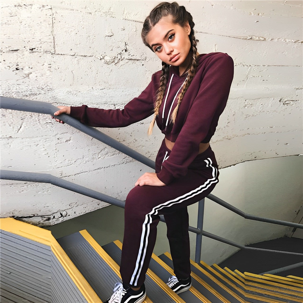 LUXEN — Women's Hoodie Tracksuit Set with Matching Pants