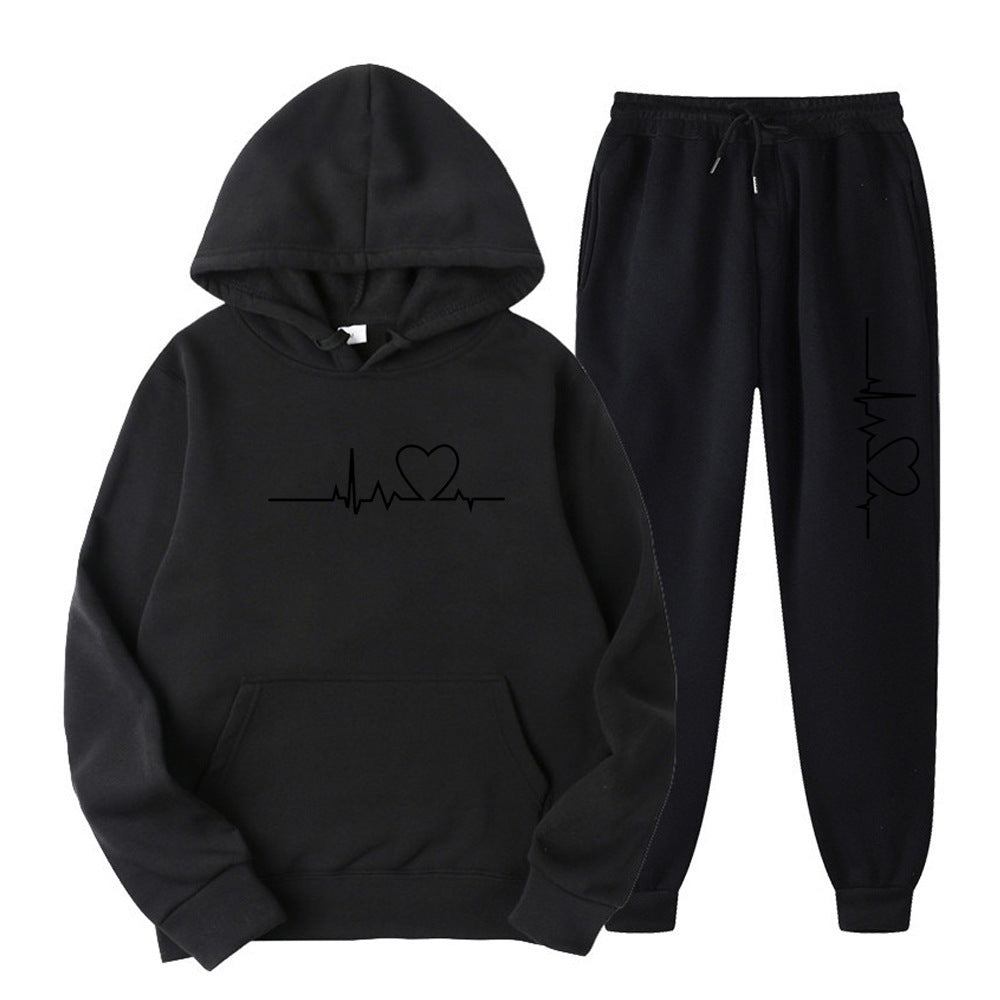 ORORA — Women's Hoodie and Jogger Tracksuit Set with Sharp Detail