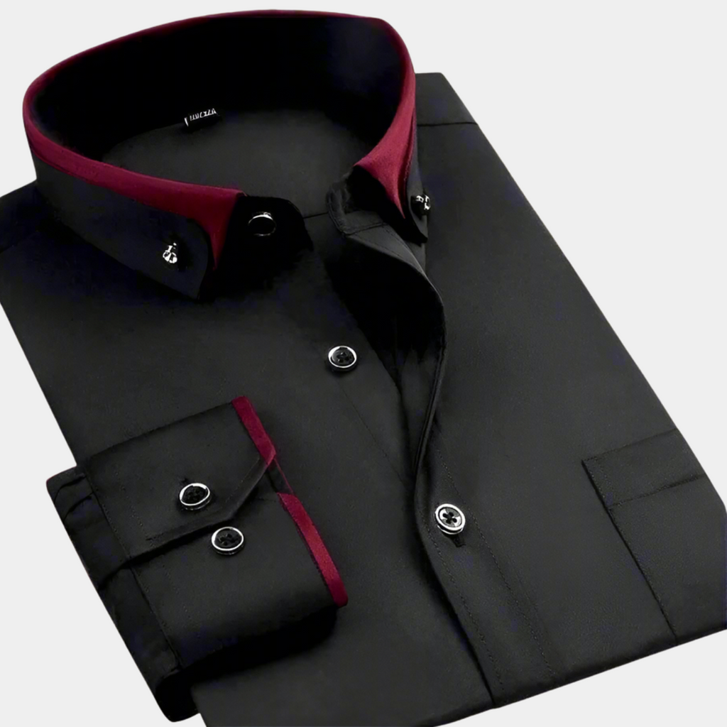 MIRION — Button-Up Shirt with Clean Daily Finish and Fit