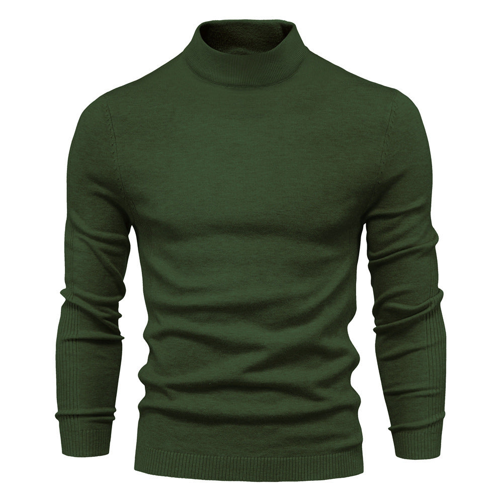 KORIA — Geometric Color-Block Knit Sweater Pullover