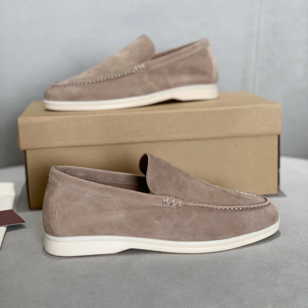 COROR — Men's Suede Loafers with Soft Italian Finish