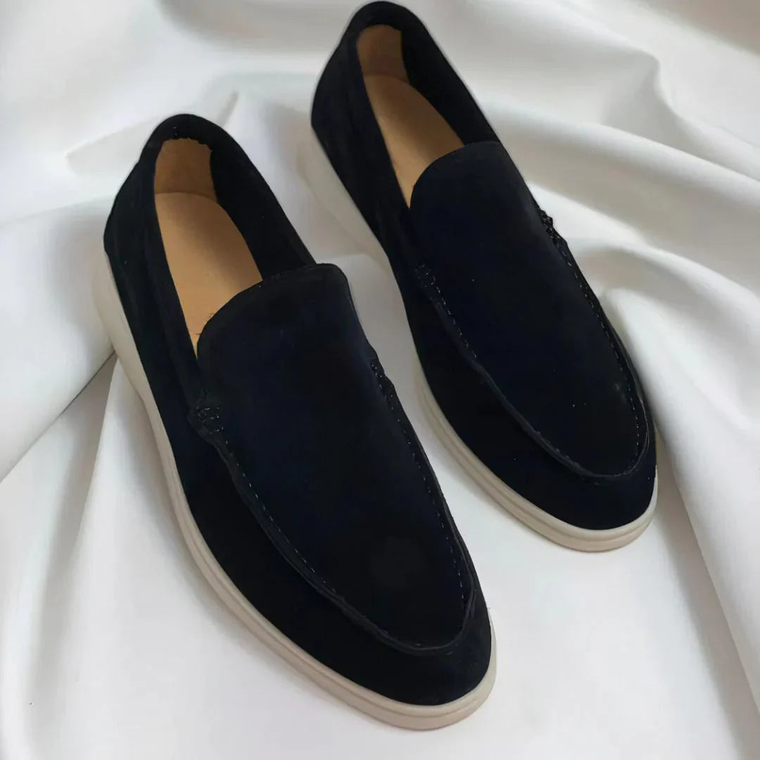 VALAR — Men's Suede Loafers with Soft Italian Finish