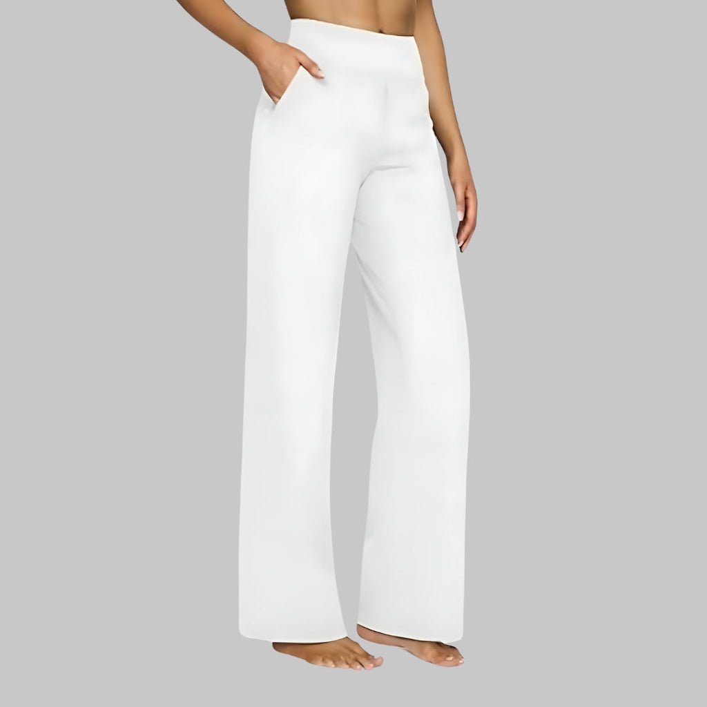 MAVAN — Soft Jersey Wide-Leg Pants with Easy Drape