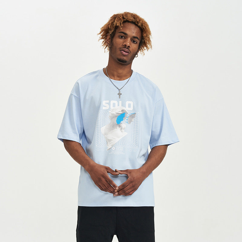 HALRIS — Unisex Graphic T-Shirt with Relaxed Street Fit