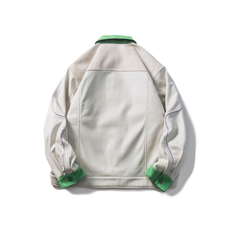 ELYIS — Men's Embroidered Streetwear Statement Jacket
