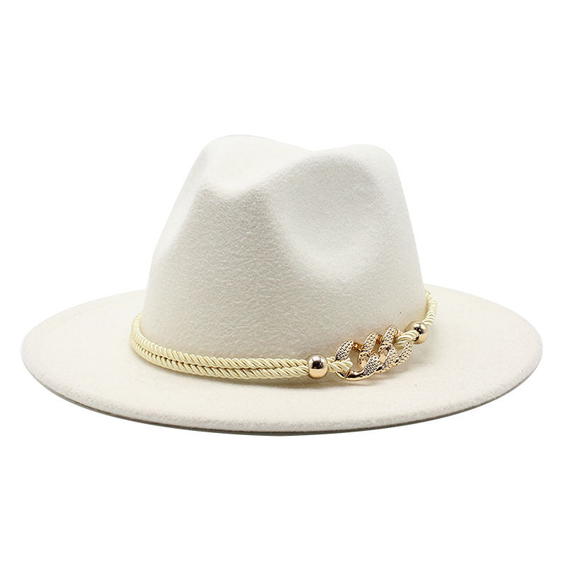 KYRA — Vintage Fedora Hat with Elevated AURA Finish