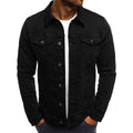 ZEVAEL — Cropped Denim Jacket with Clean Street Detail