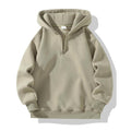 IONAN — Men's Zip Hooded Sweatshirt with Clean Street Fit