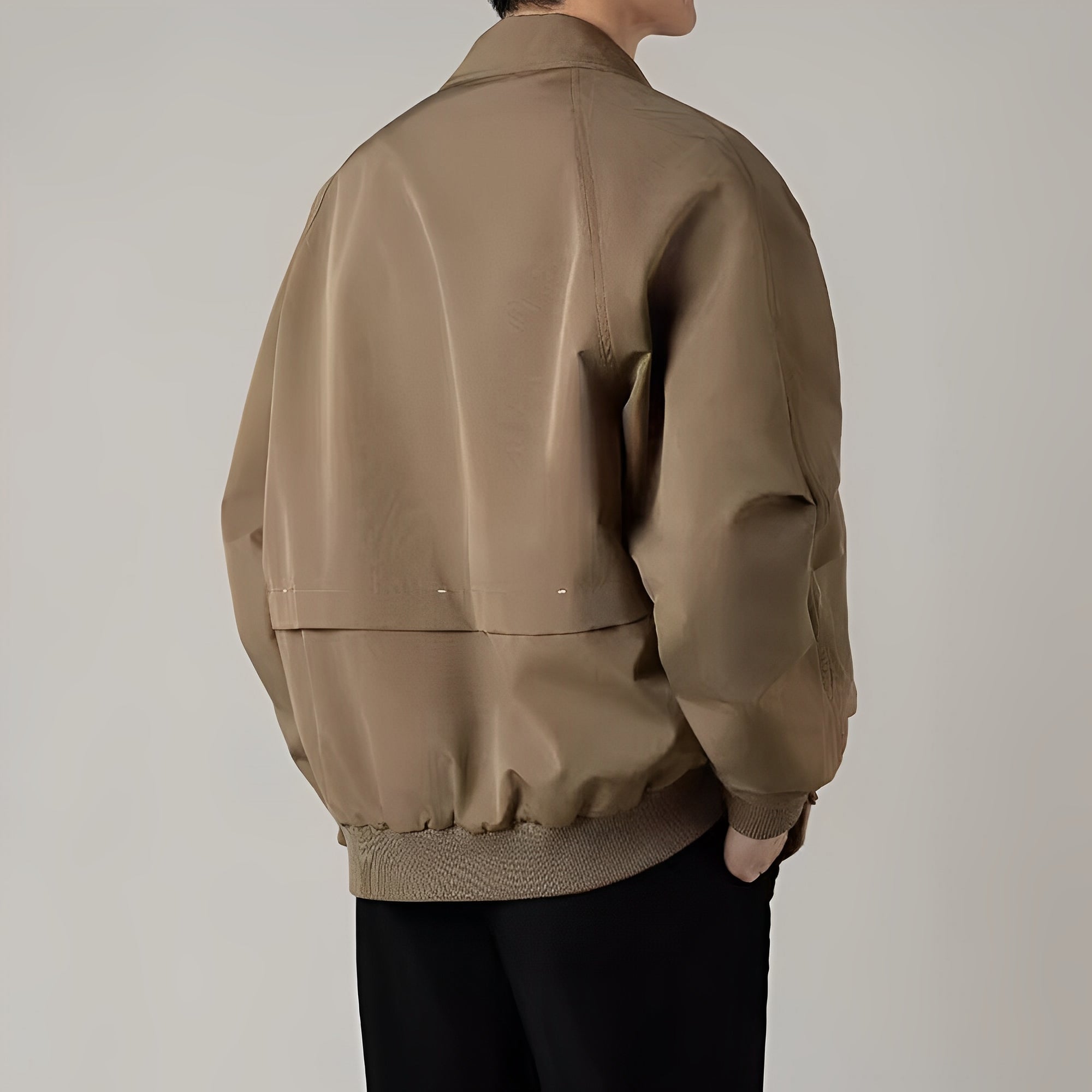 SOLOS — Men's Minimal Bomber Jacket for Everyday Wear