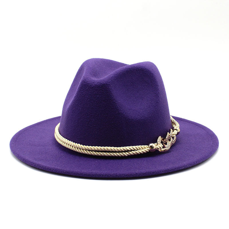 KYRA — Vintage Fedora Hat with Elevated AURA Finish