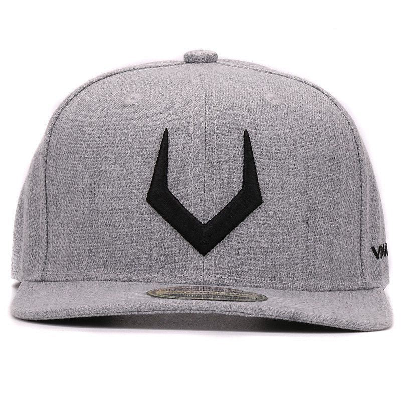 ZANEON — Cotton Snapback Cap with Embroidered Logo
