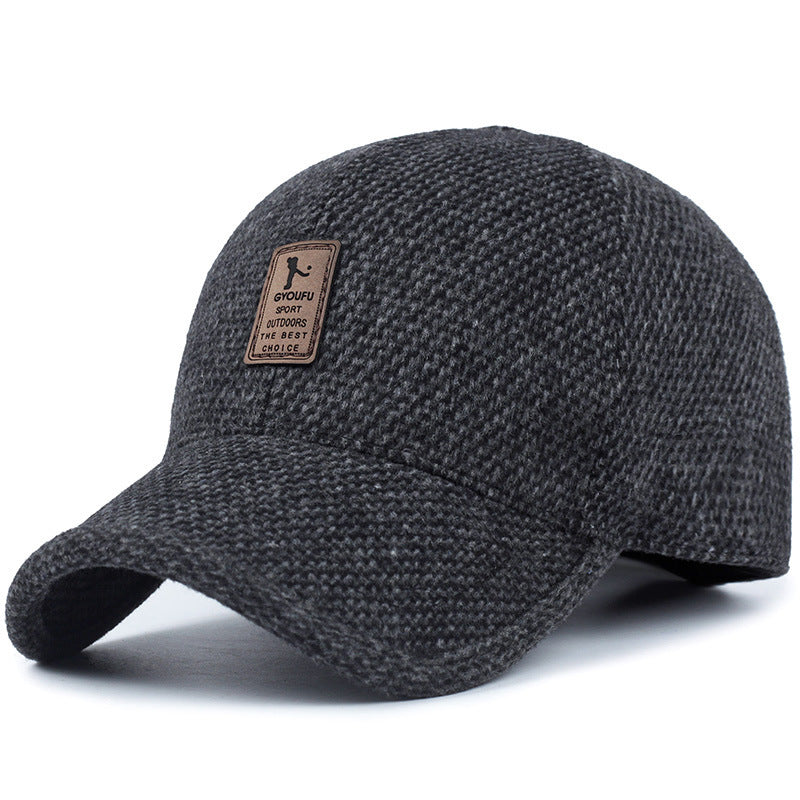 ORON — Men's Wool Baseball Cap for Cold Outdoor Days
