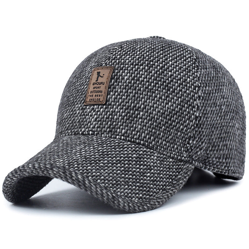 ORON — Men's Wool Baseball Cap for Cold Outdoor Days