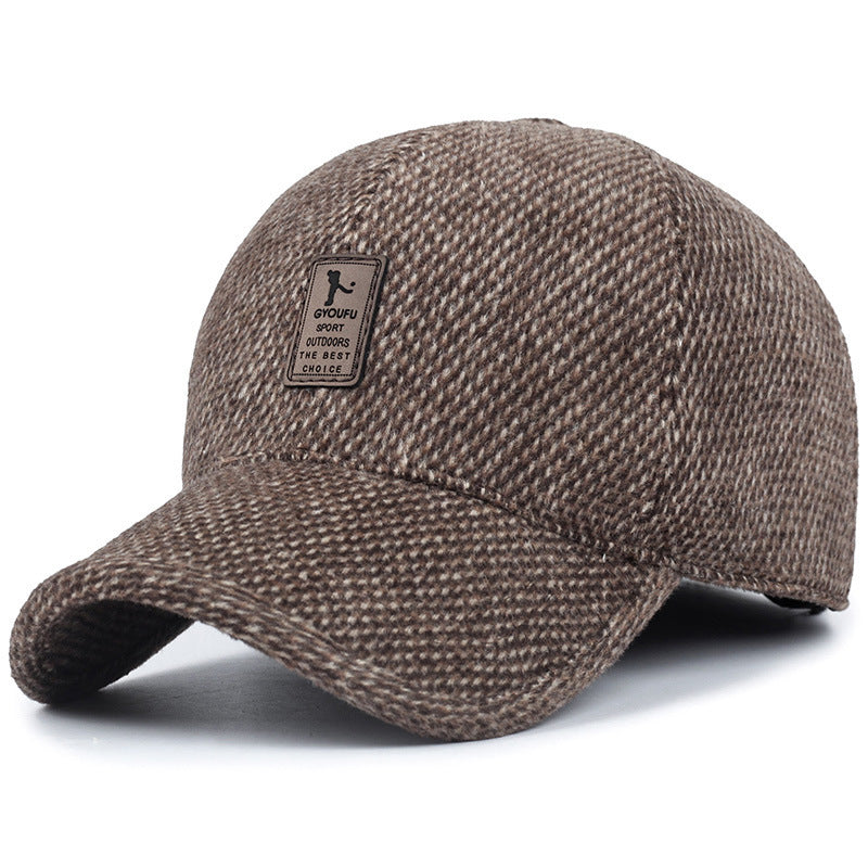 ORON — Men's Wool Baseball Cap for Cold Outdoor Days
