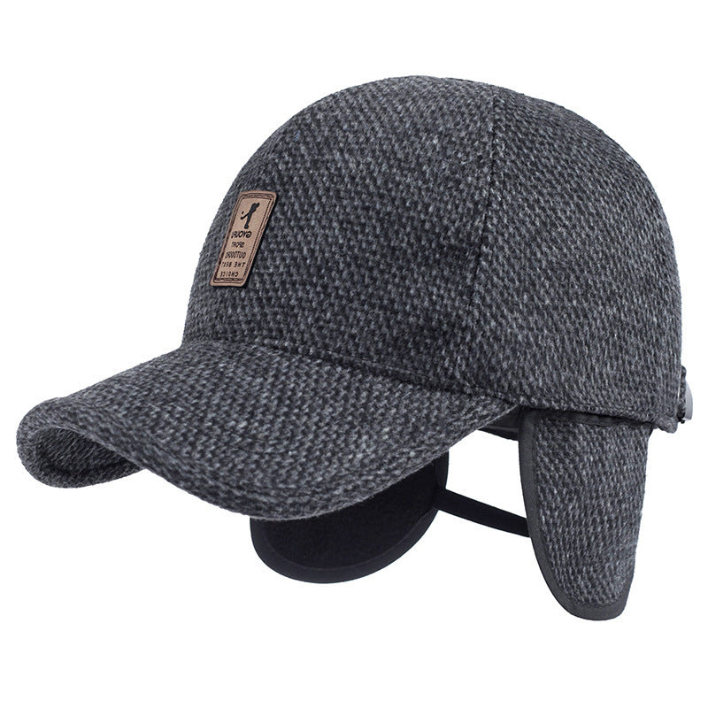 ORON — Men's Wool Baseball Cap for Cold Outdoor Days