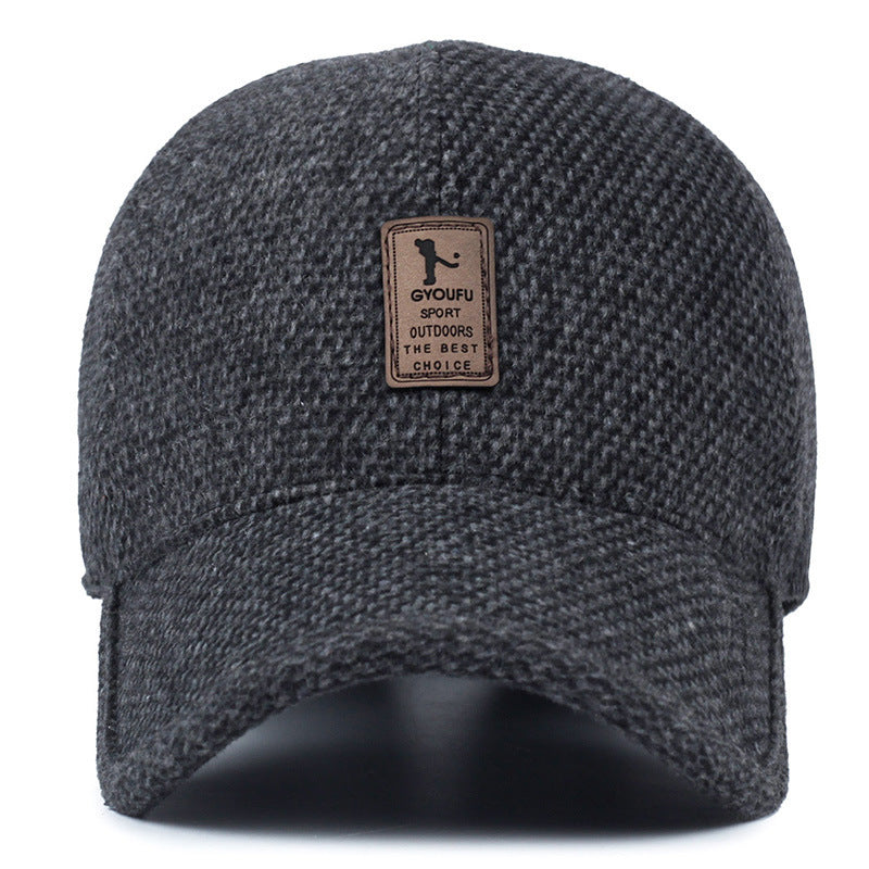 ORON — Men's Wool Baseball Cap for Cold Outdoor Days