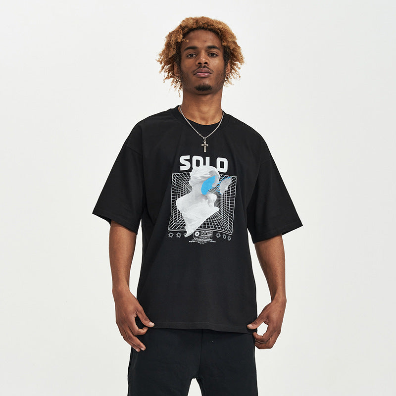 HALRIS — Unisex Graphic T-Shirt with Relaxed Street Fit