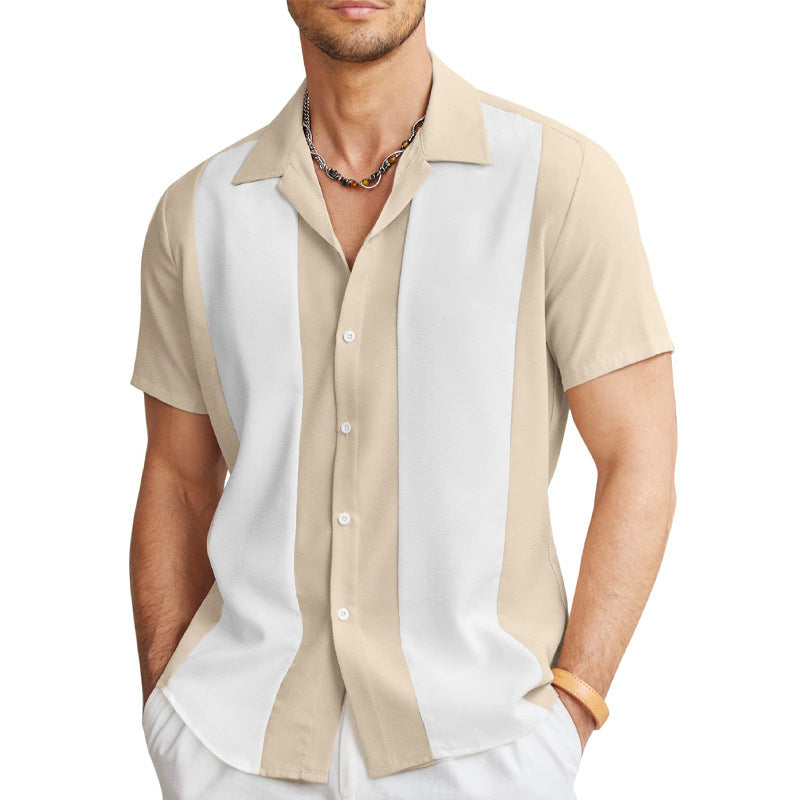 RENRIS — Men's Printed Vacation Shirt with Relaxed Fit
