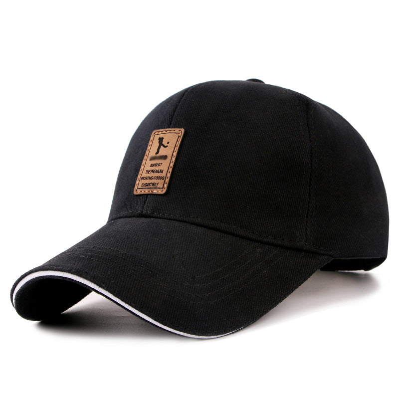 TORE — Vintage Corduroy Baseball Cap with Patch Detail