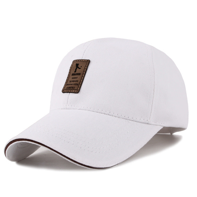 TORE — Vintage Corduroy Baseball Cap with Patch Detail