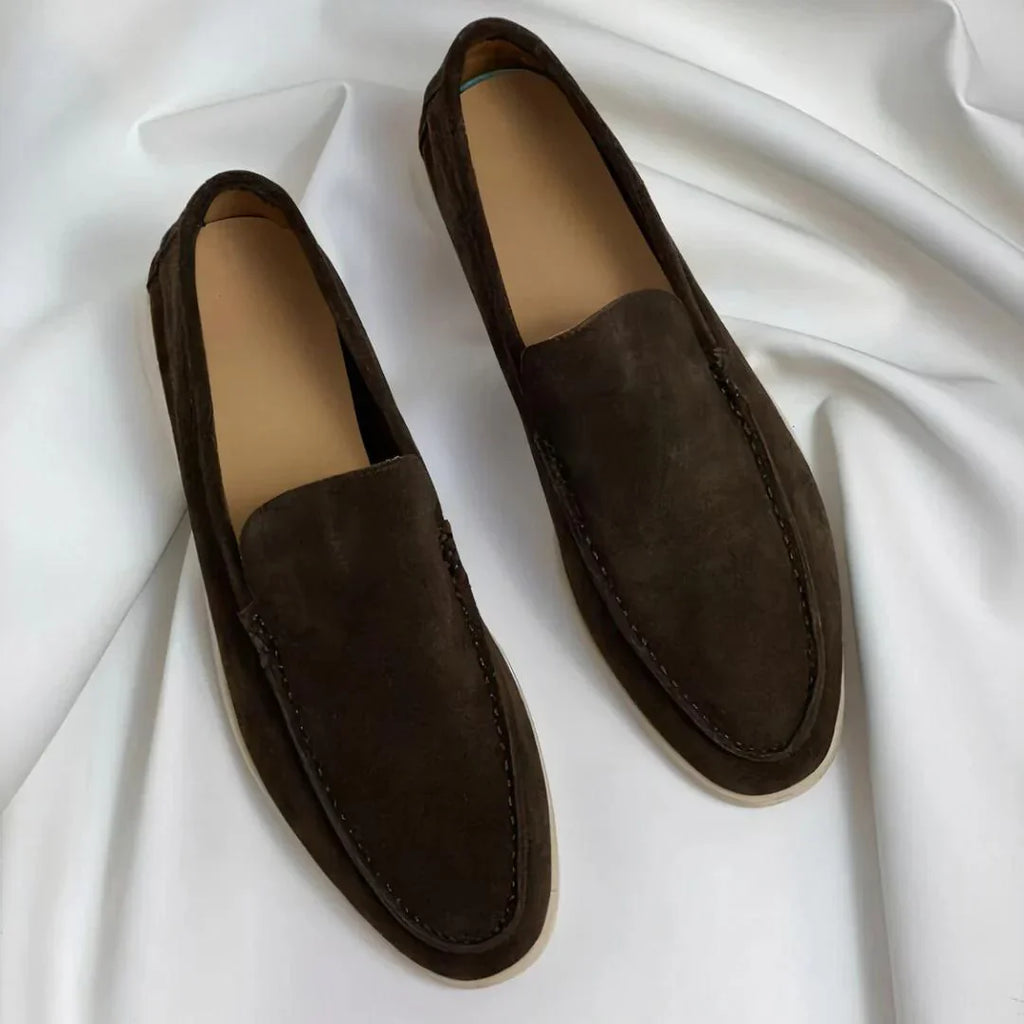 VALAR — Men's Suede Loafers with Soft Italian Finish