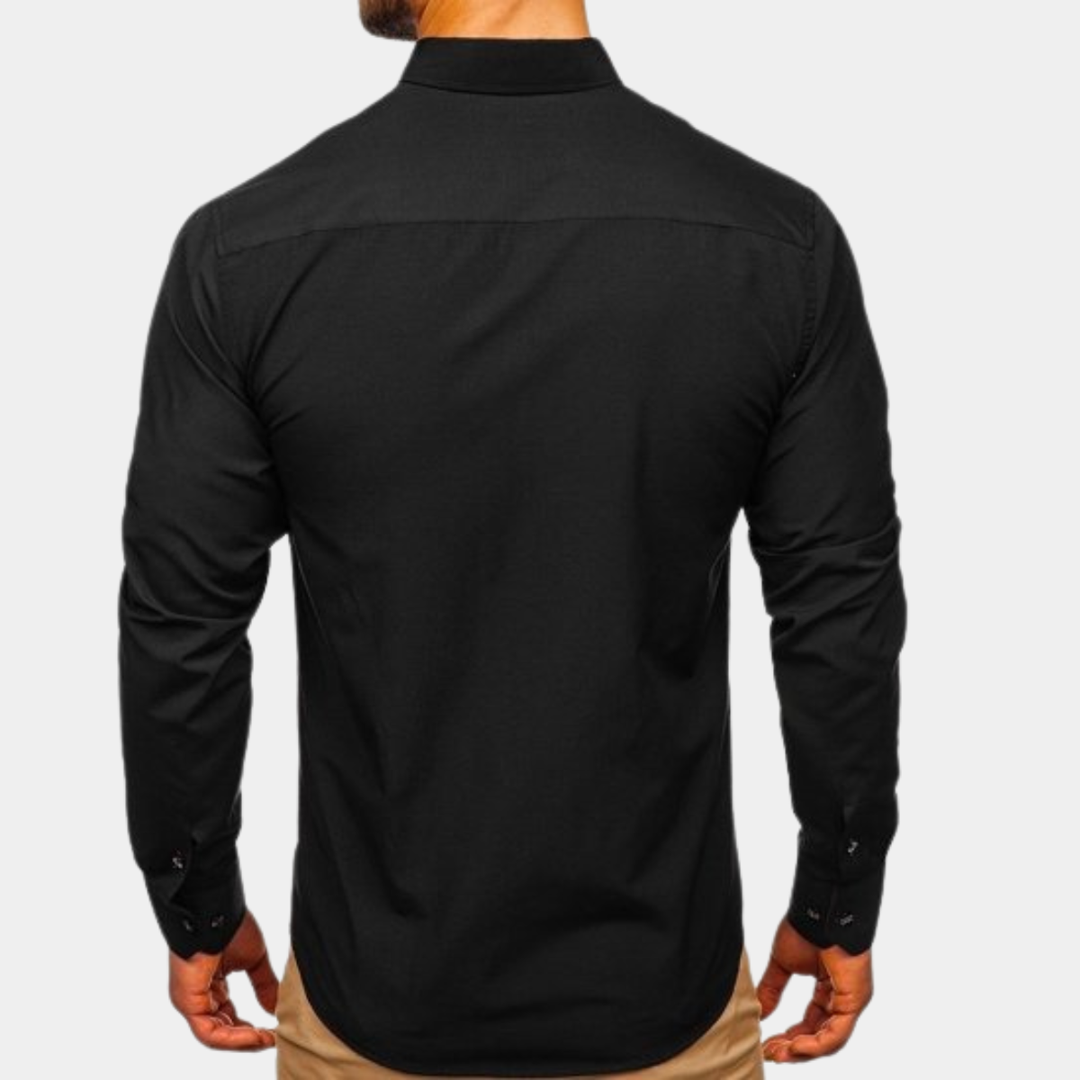 MIRION — Button-Up Shirt with Clean Daily Finish and Fit