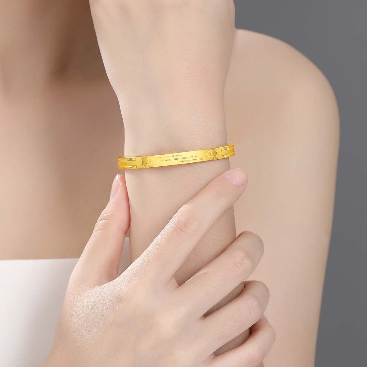FENAEL — 999 Silver Swallow Cuff Bracelet for Women