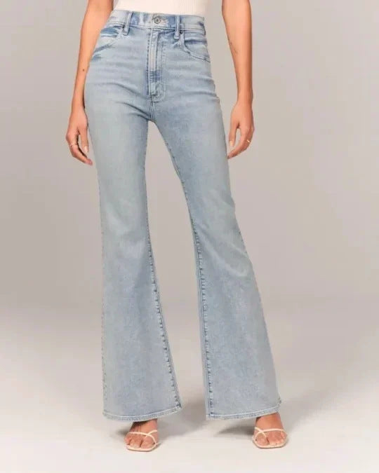 WESDEN — Women's Straight-Leg Denim Jeans with Clean Wash