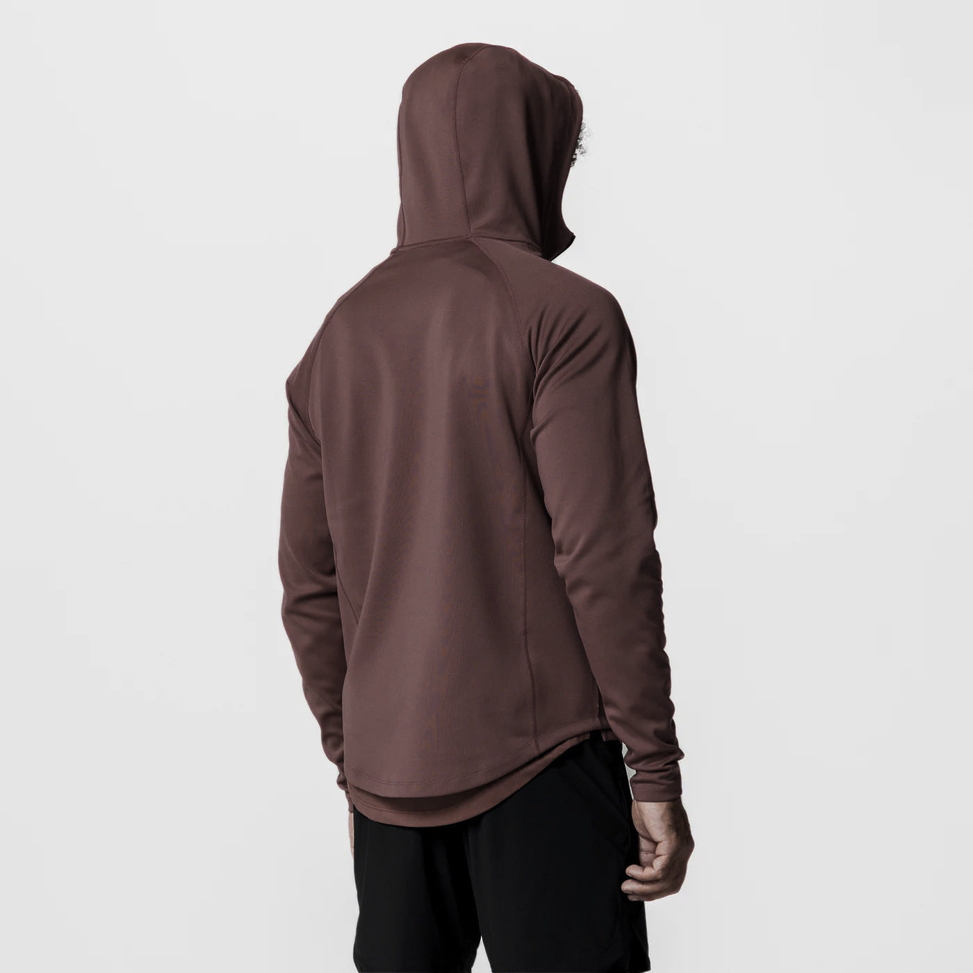 SENAEL — Men's Half-Zip Hooded Active Pullover Jacket